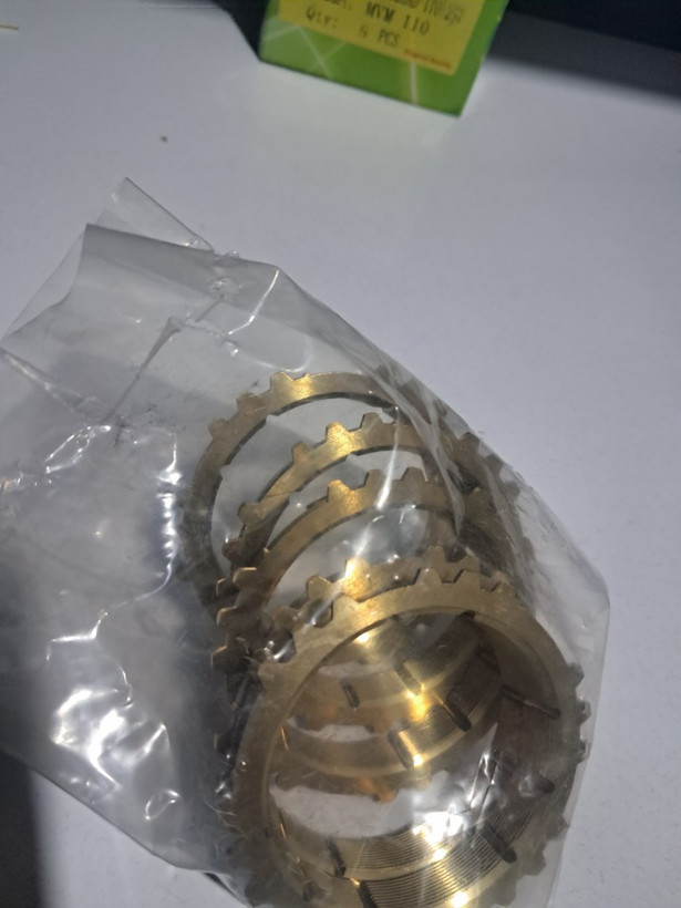 دنده برنجی کامل 3و4و5وجدید3 ام وی ام mvm110 وارداتی